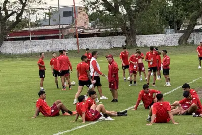 San Martín regresó a las prácticas con una ausencia de peso y la incorporación de juveniles