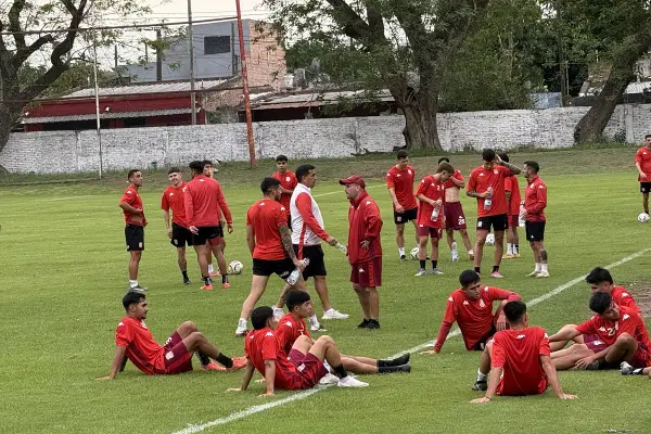 San Martín regresó a las prácticas con una ausencia de peso y la incorporación de juveniles