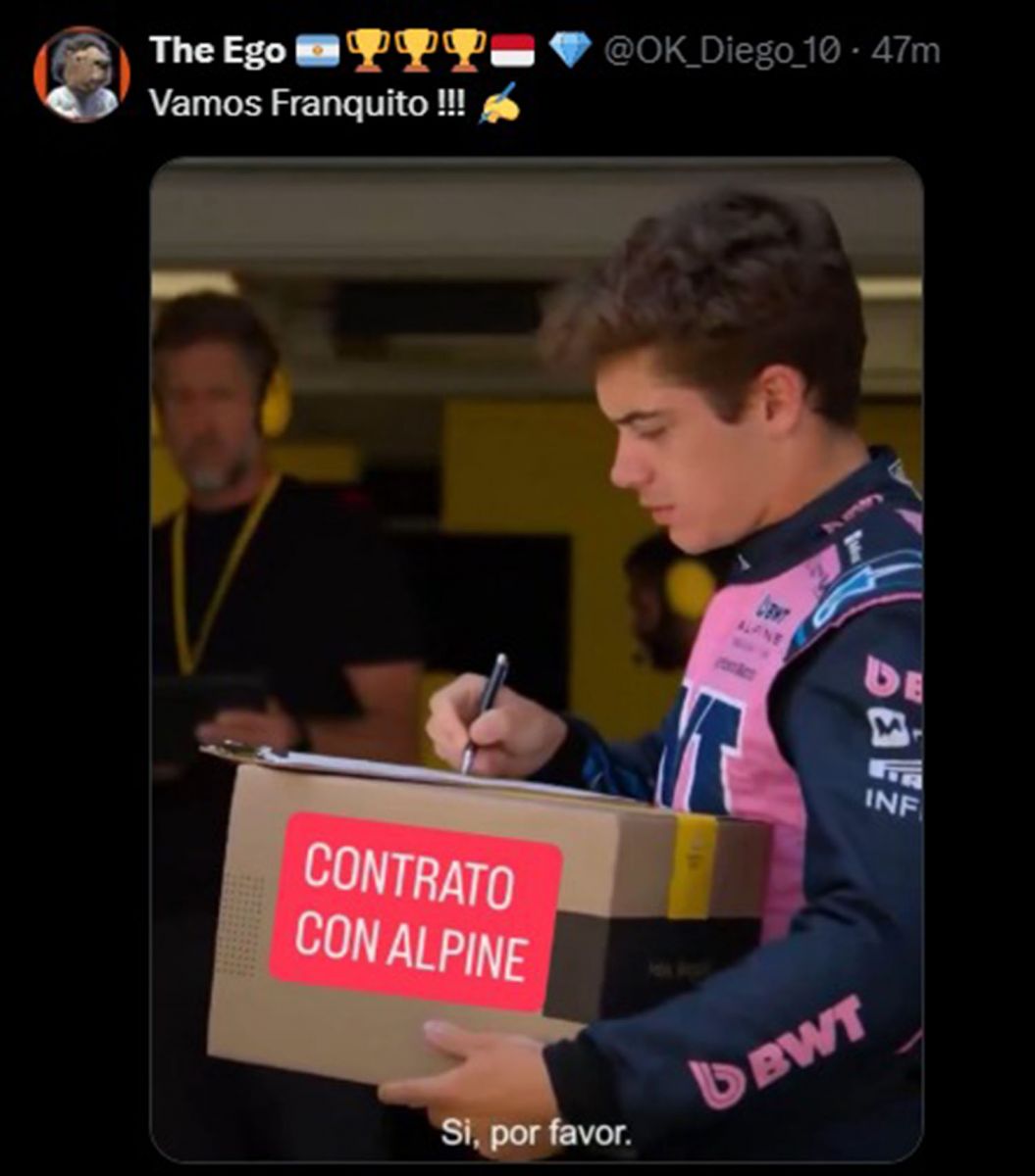 El enigma 07-11-25: Alpine pone en vilo a los seguidores de Colapinto