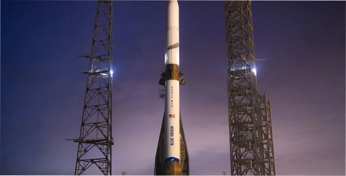 New Glenn, el poderoso cohete de la NASA que acercará a los humanos a Marte.