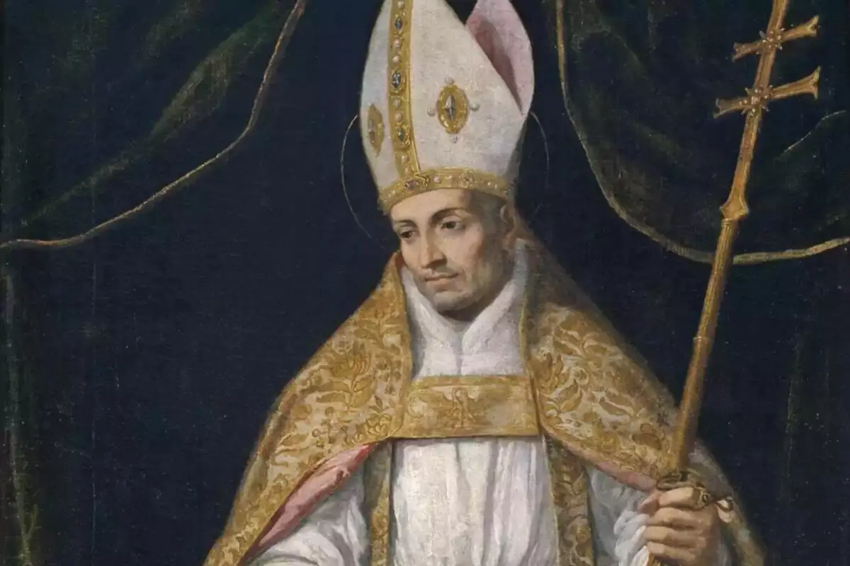 Ernesto, el santo protector de los humildes.