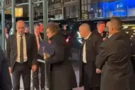 Milei llegó a Nueva York para reunirse con empresarios y visitar la tumba de el rebe