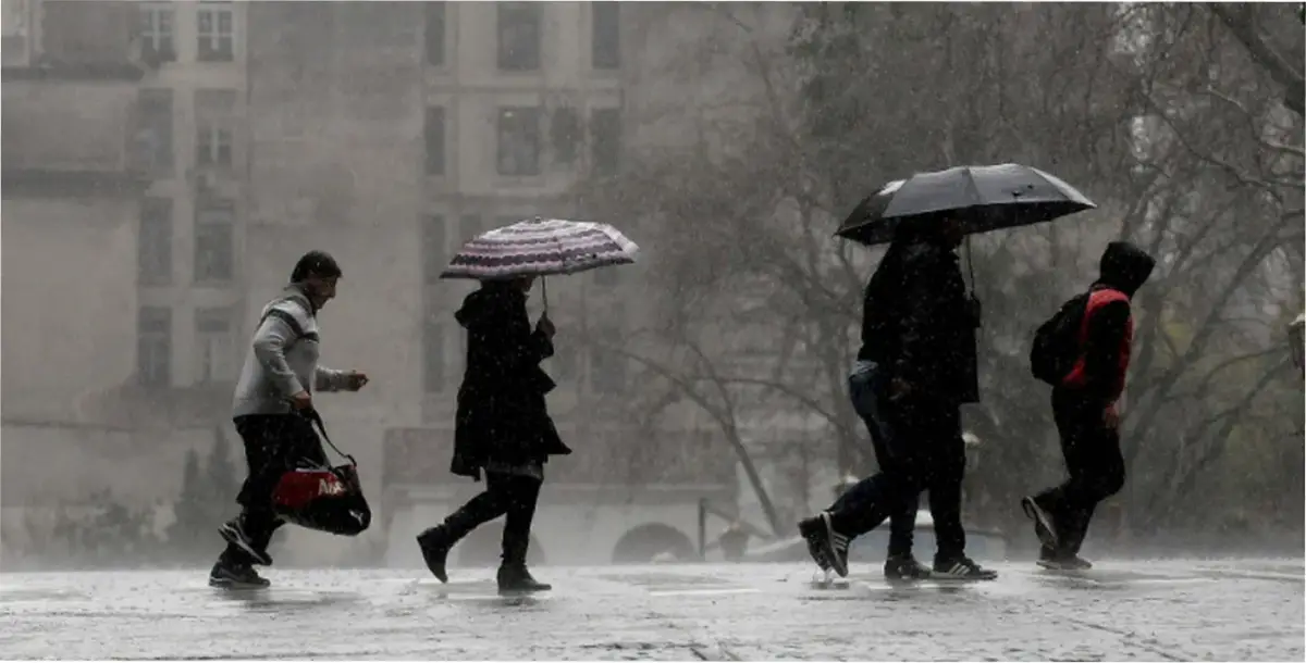 Alerta amarilla y naranja en seis provincias del país. 