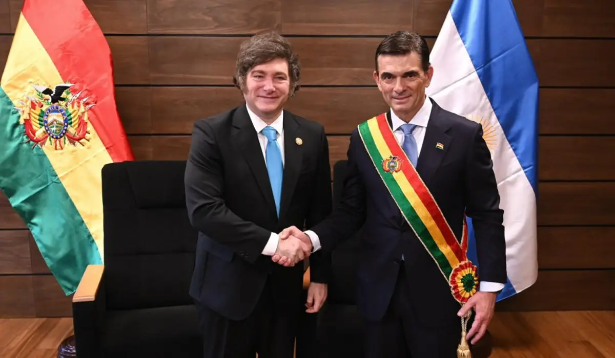 El mensaje de Milei al nuevo presidente de Bolivia: “Sé lo que estás recibiendo, lo digo por experiencia propia”