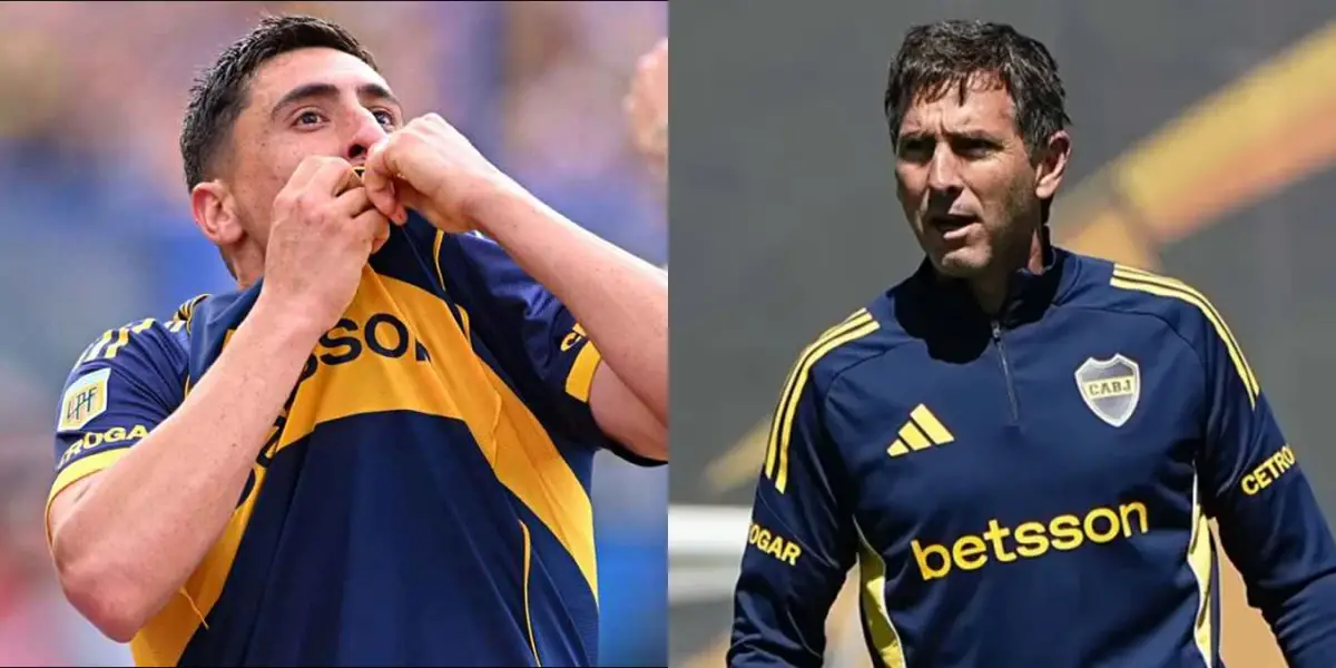 RECUERDO EN LA BOMBONERA. El plantel de Boca celebró la victoria ante River con emoción y una dedicatoria especial para Miguel Ángel Russo.