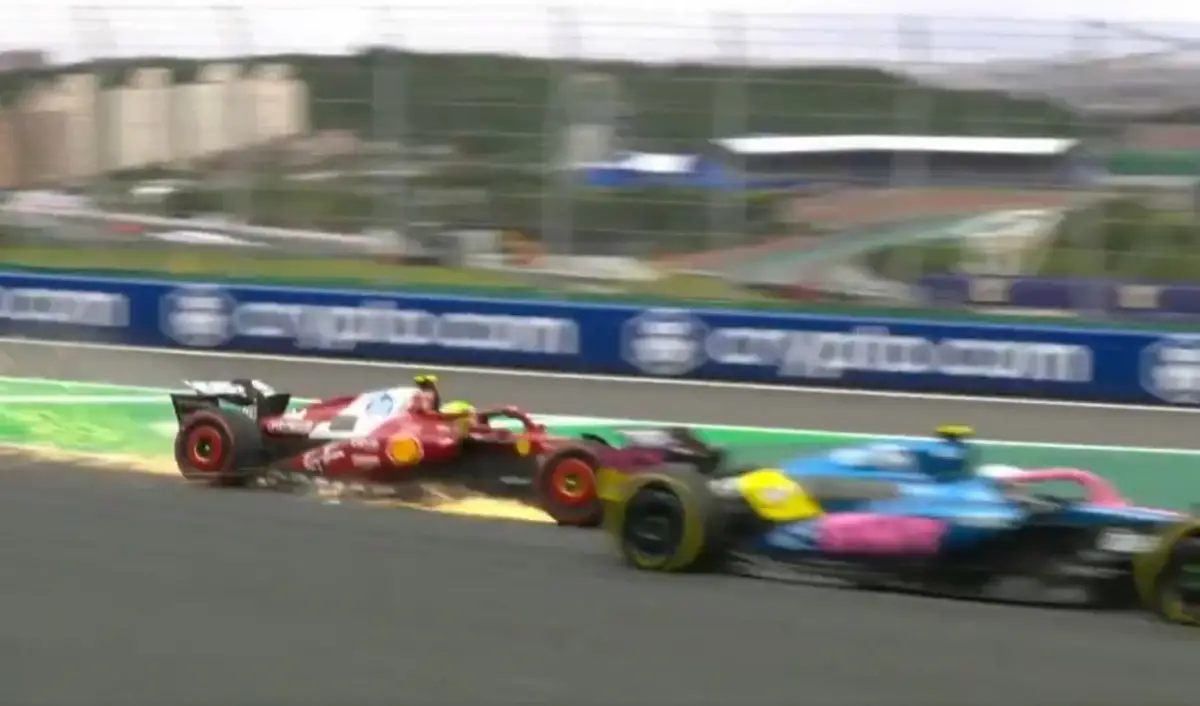 Escándalo en Interlagos: Hamilton rozó a Colapinto, fue penalizado y su carrera terminó antes de tiempo