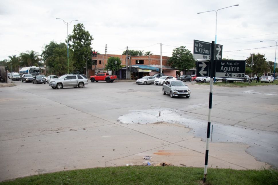 MÁS CASOS. Un trayecto de la Francisco de Aguirre es otro ejemplo.