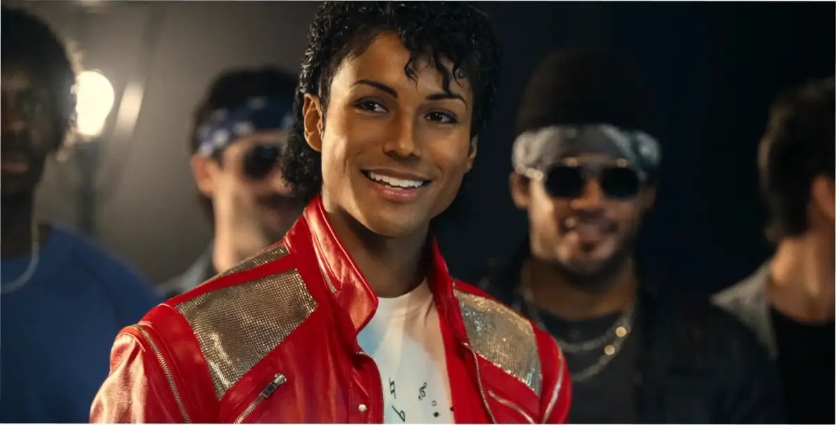 La biopic de Michael Jackson alcanzó números récord en su estreno. Fuente: Glen Wilson/The Hollywood Reporter.