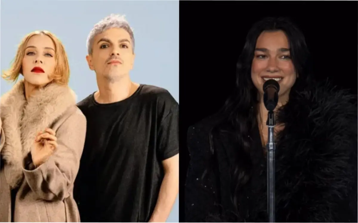 La reacción de Miranda! a la interpretación de Dua Lipa.