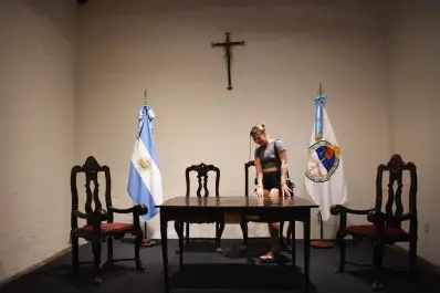 La emoción de Oleksandra Oliynykova en la Casa Histórica, una visita que unió el tenis y la historia