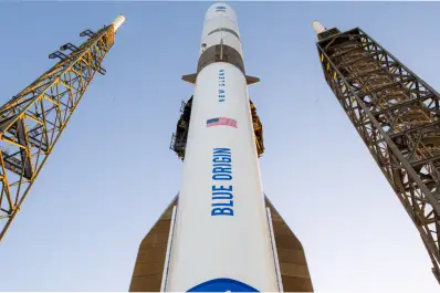 Otra misión frustrada para la NASA: se canceló el vuelo del cohete New Glenn a Marte