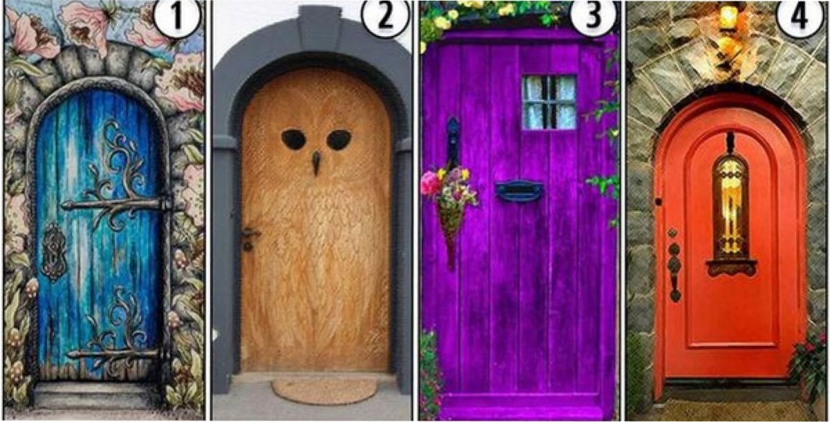 Test de personalidad: la puerta que elijas te dirá cómo te ven los demás. 