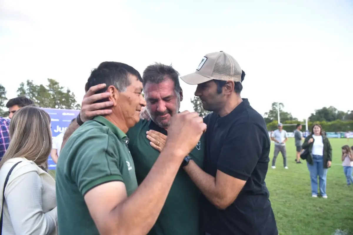 EMOCIONADO HASTA LAS LÁGRIMAS. Hernán Macome vivió una jornada emotiva tras consagrarse campeón del Regional del NOA.