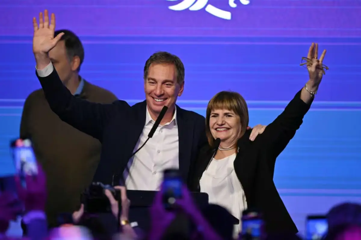 Diego Santilli y Patricia Bullrich.