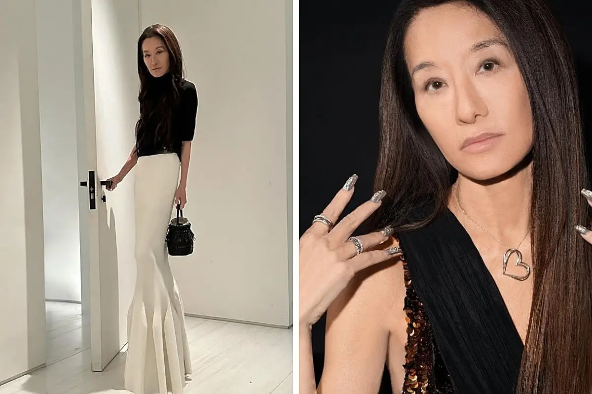 Vera Wang luce sus creaciones de moda. Instagram