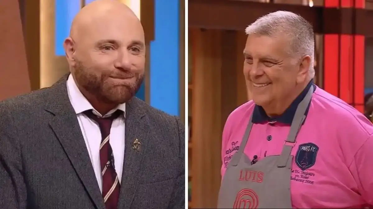 Germán Martitegui vivió un mal momento MasterChef Celebrity