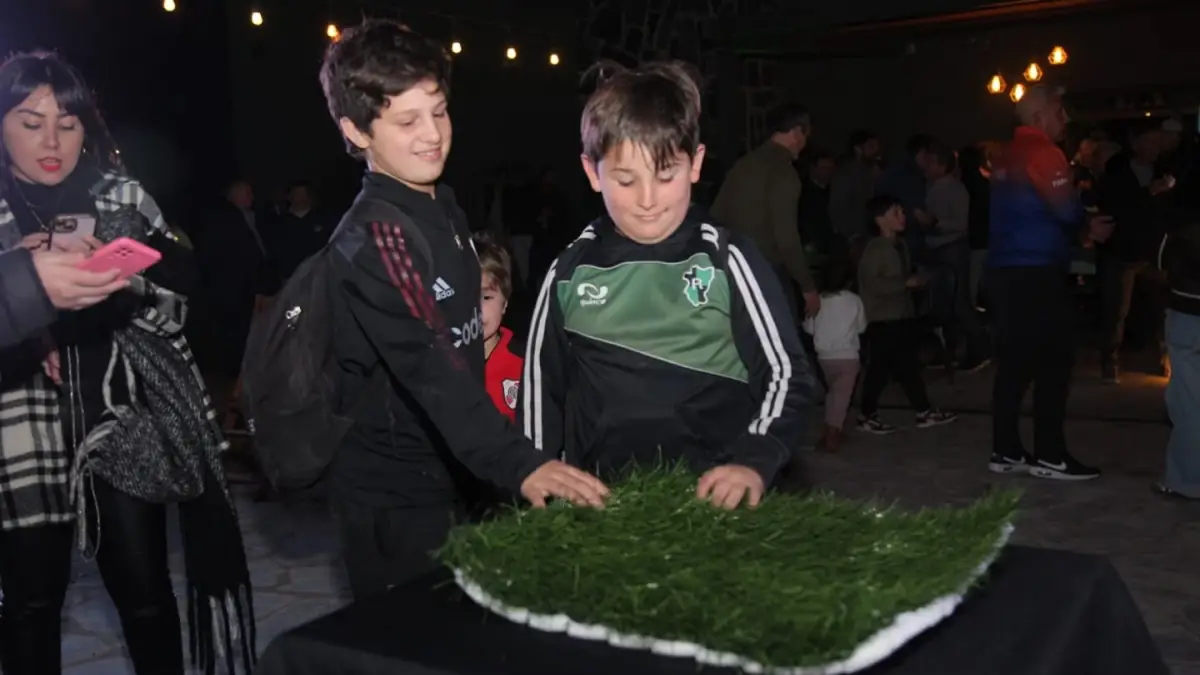 En julio, el club realizó una presentación del proyecto en el que se mostró cómo será la superficie de la cancha.