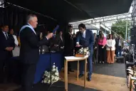 Jaldo puso en funciones a Bruno Romano en Alberdi