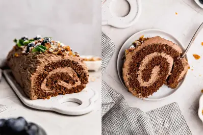 Roll de chocolate Brazo de Reina: el mejor postre para Navidad
