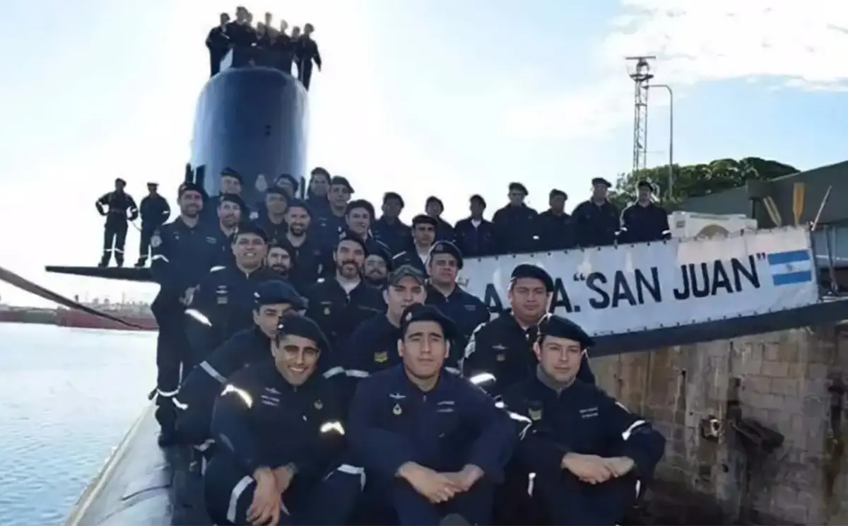El submarino de la Armada Argentina ARA San Juan desapareció el 15 de noviembre de 2017 en el Océano Atlántico