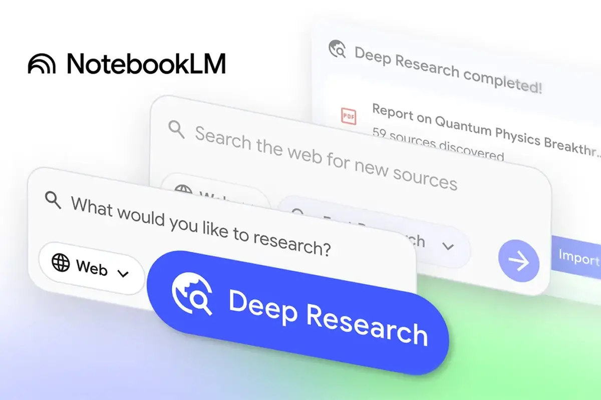 DEEP RESEARCH. Google potencia NotebookLM con investigación automática y compatibilidad ampliada. / NOTEBOOK LM