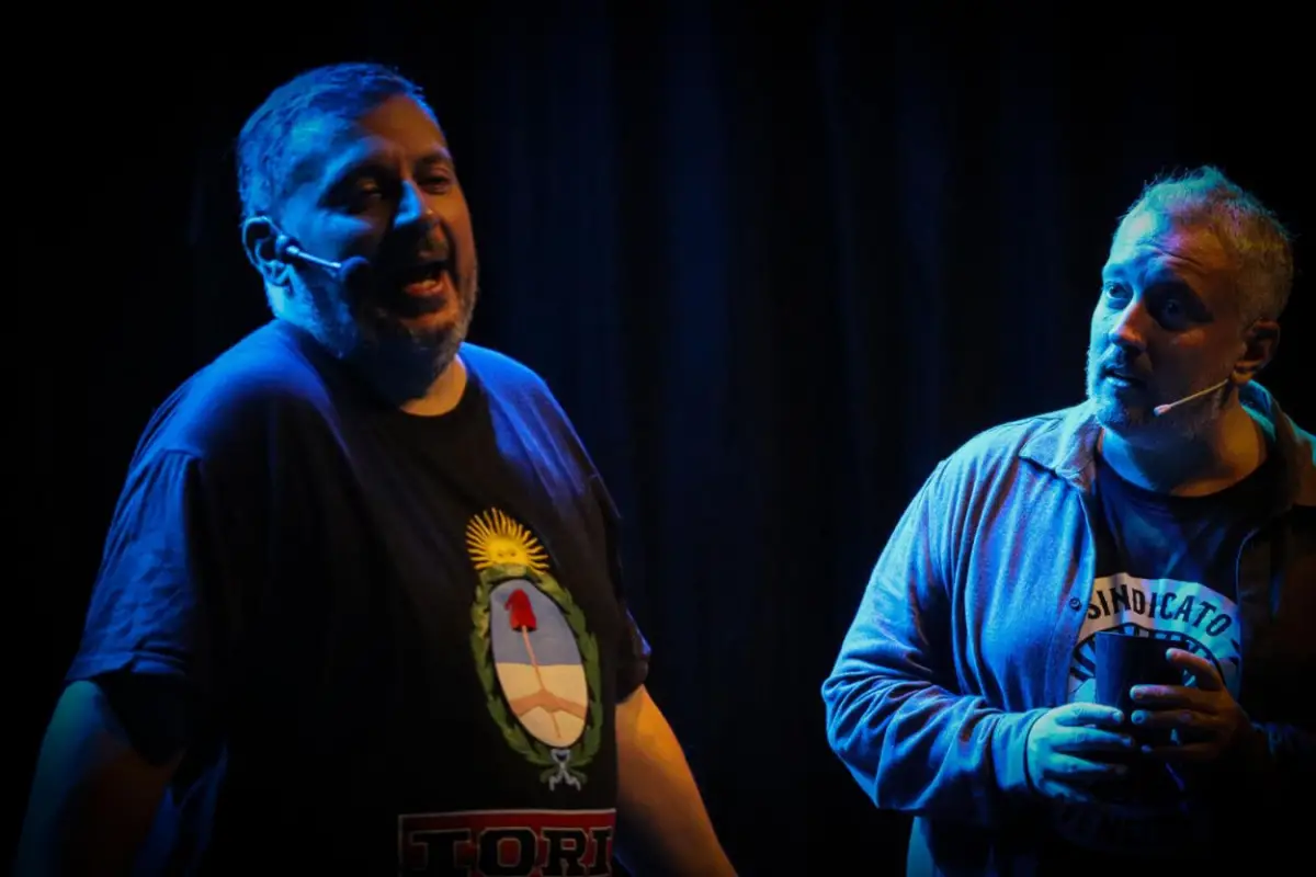 HUMOR FILOSO. Emiliano Coroniti y Pablo Carrozza llegarán al teatro Belgrano con su “Sindicato vencido”.