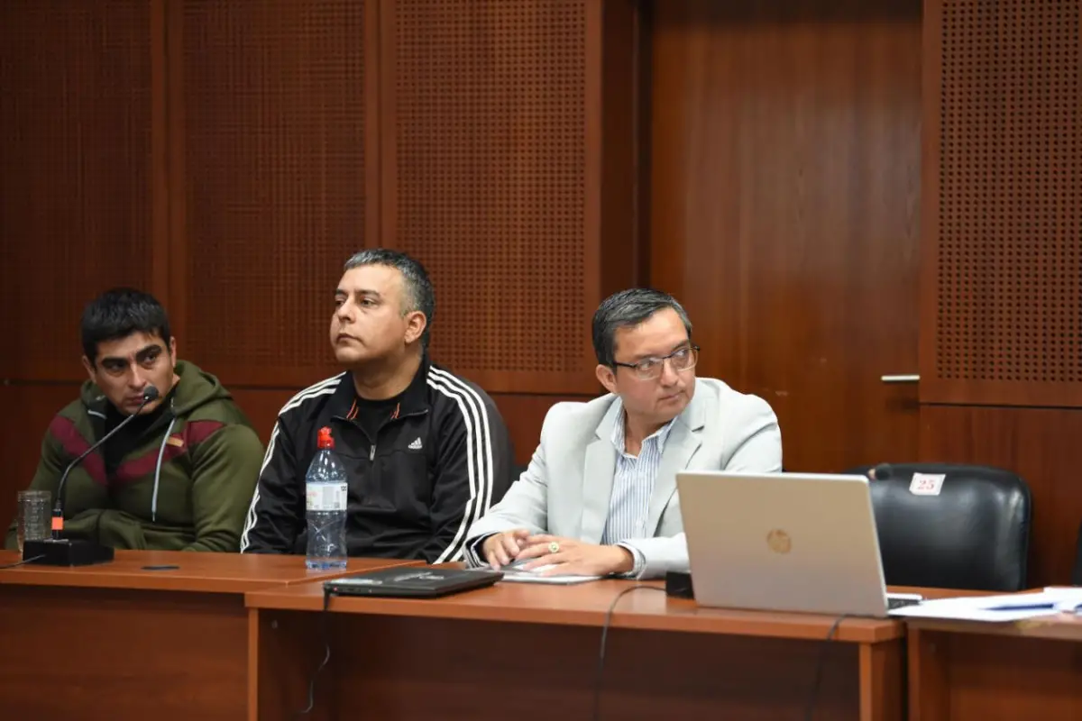 AUDIENCIA. Beltrán, Trejo y Teseira fueron imputados por el Ministerio Público 