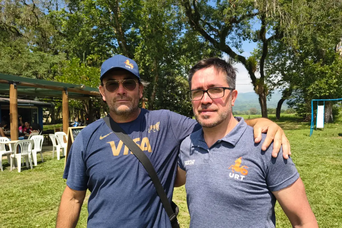 Rudy Medina y Fernando Lagarrigue afina detalles antes de viajar a Paraná