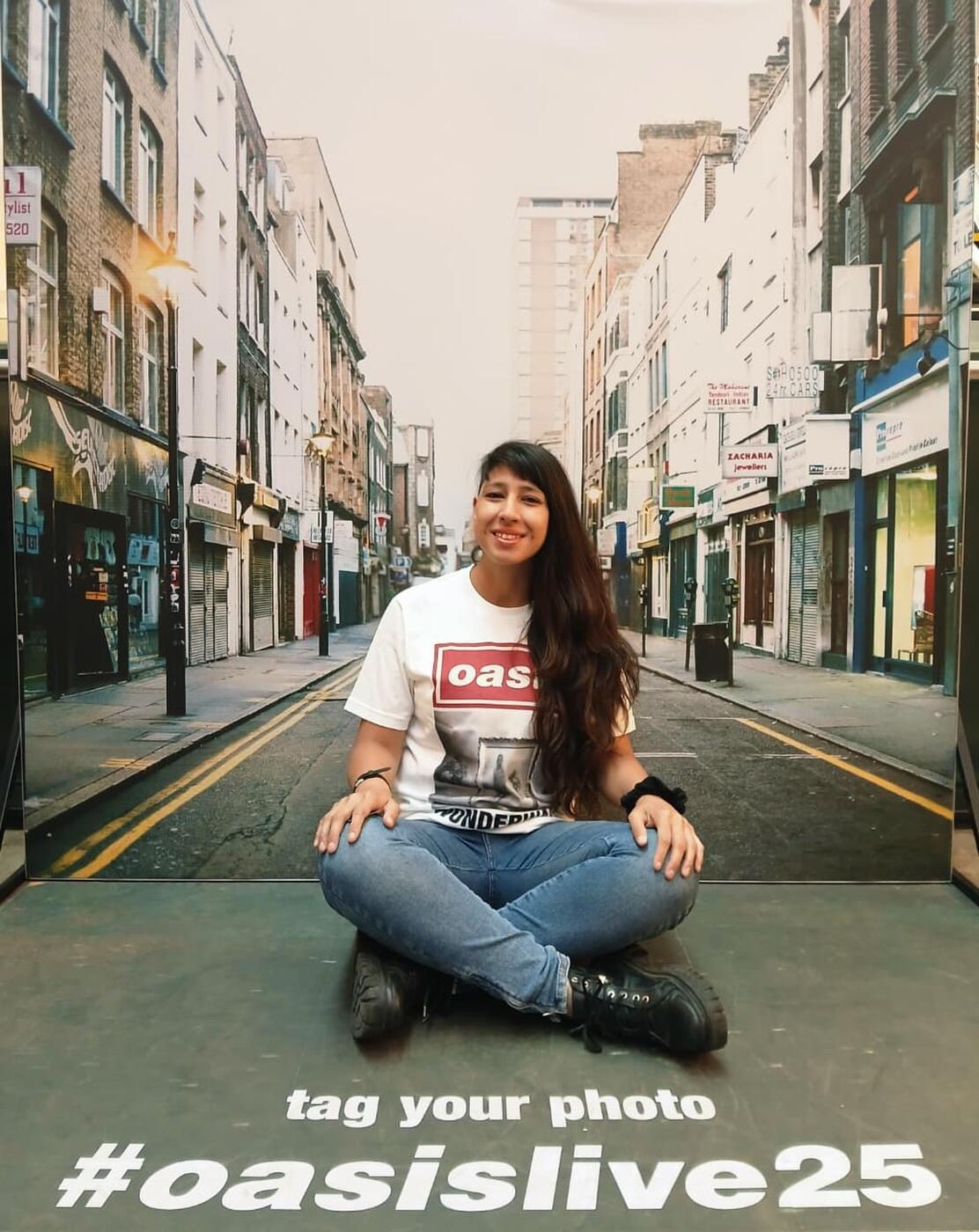 SHOW DE DRONES. Oasis se anunció especialmente sobre River.