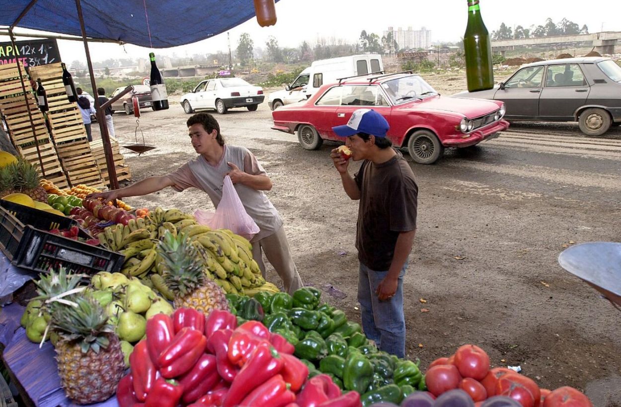 Recuerdos fotográficos: 2000. Emergencia por la clausura del puente Lucas Córdoba