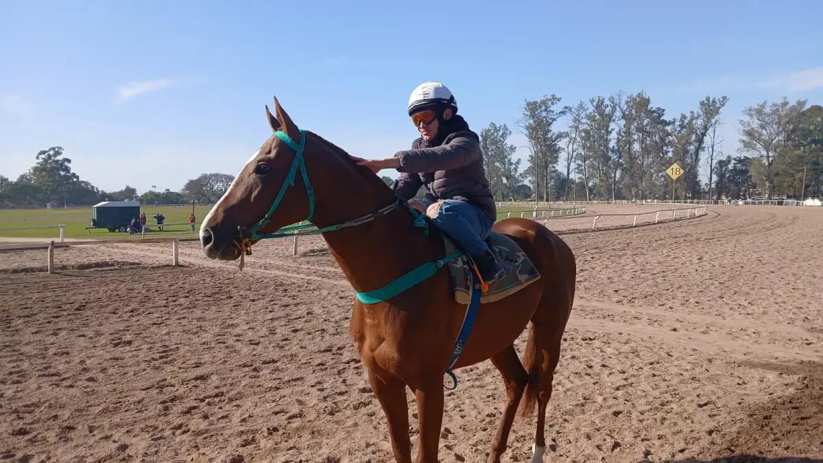 El jinete José Vizcarra fue clave en el gran triunfo de He’s a Rockstar