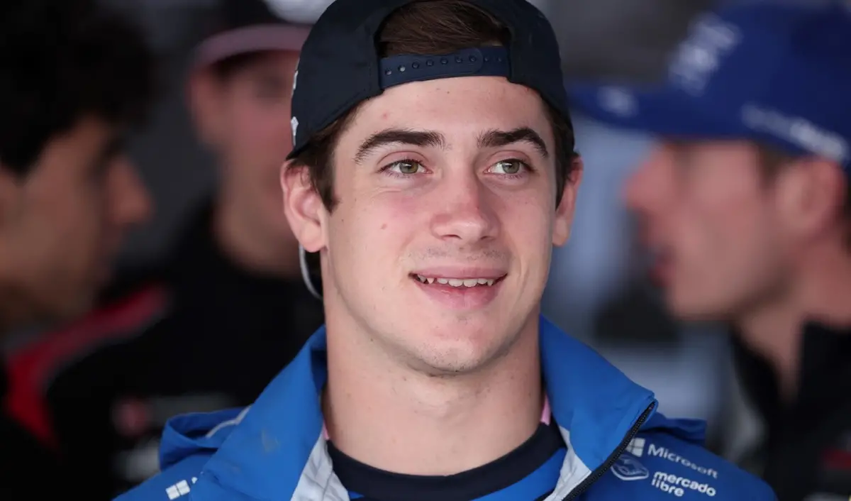 Franco Colapinto se prepara para el Gran Premio de las Vegas