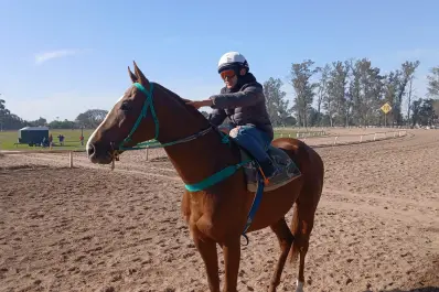 El jinete José Vizcarra fue clave en el gran triunfo de He’s a Rockstar