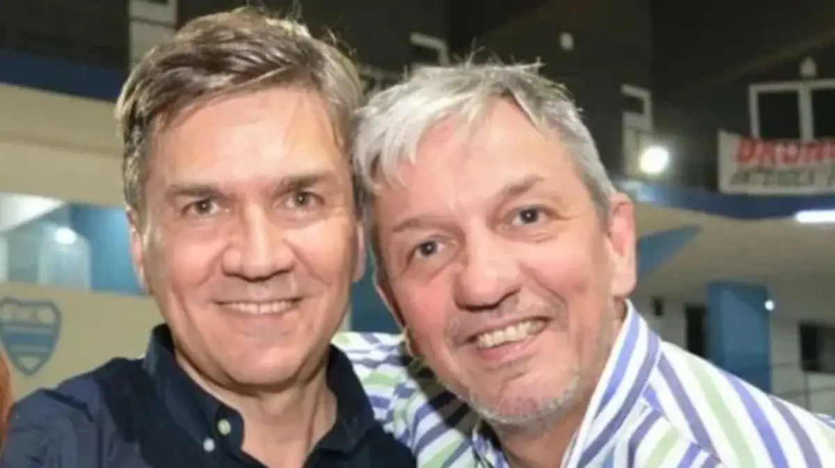 El gobernador de Chaco Leandro Zdero y su hermano Horacio Zdero.