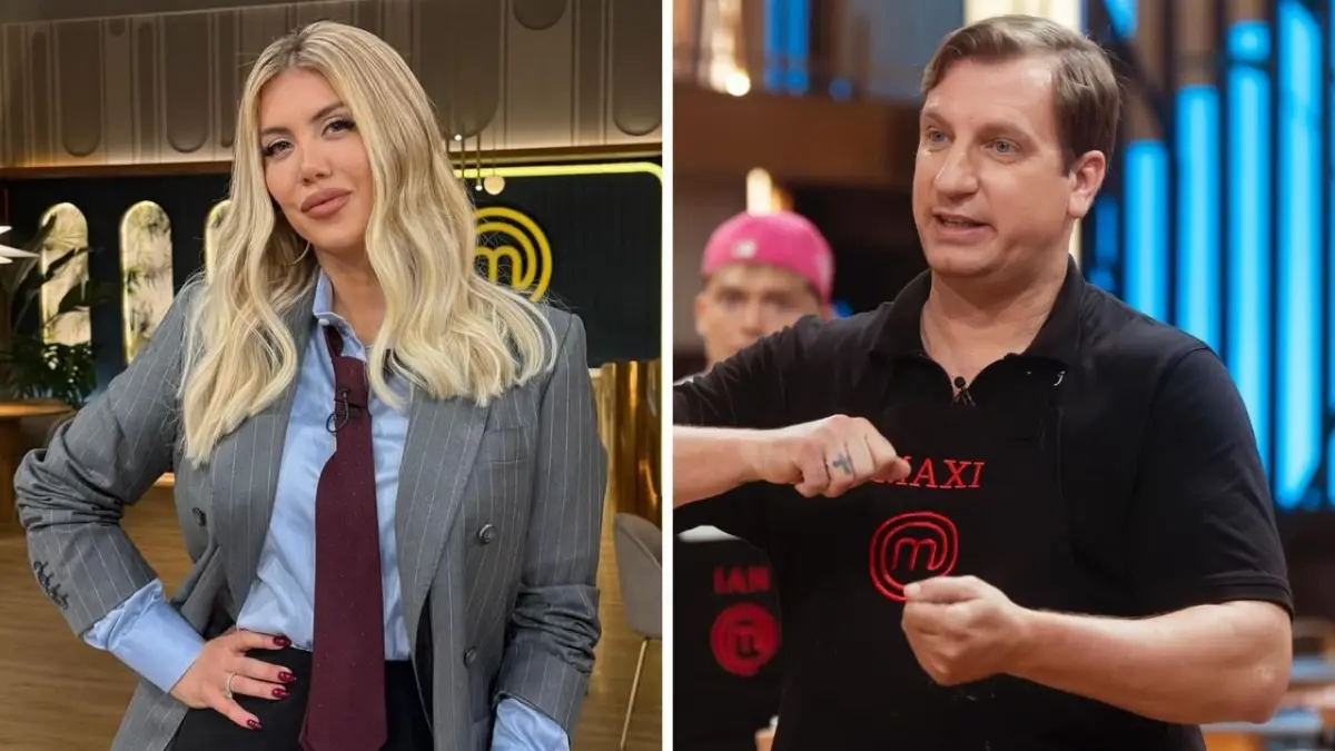 Wanda Nara expuso a Maxi López por el chat de WhatsApp de MasterChef Celebrity y desató la furia de los participantes