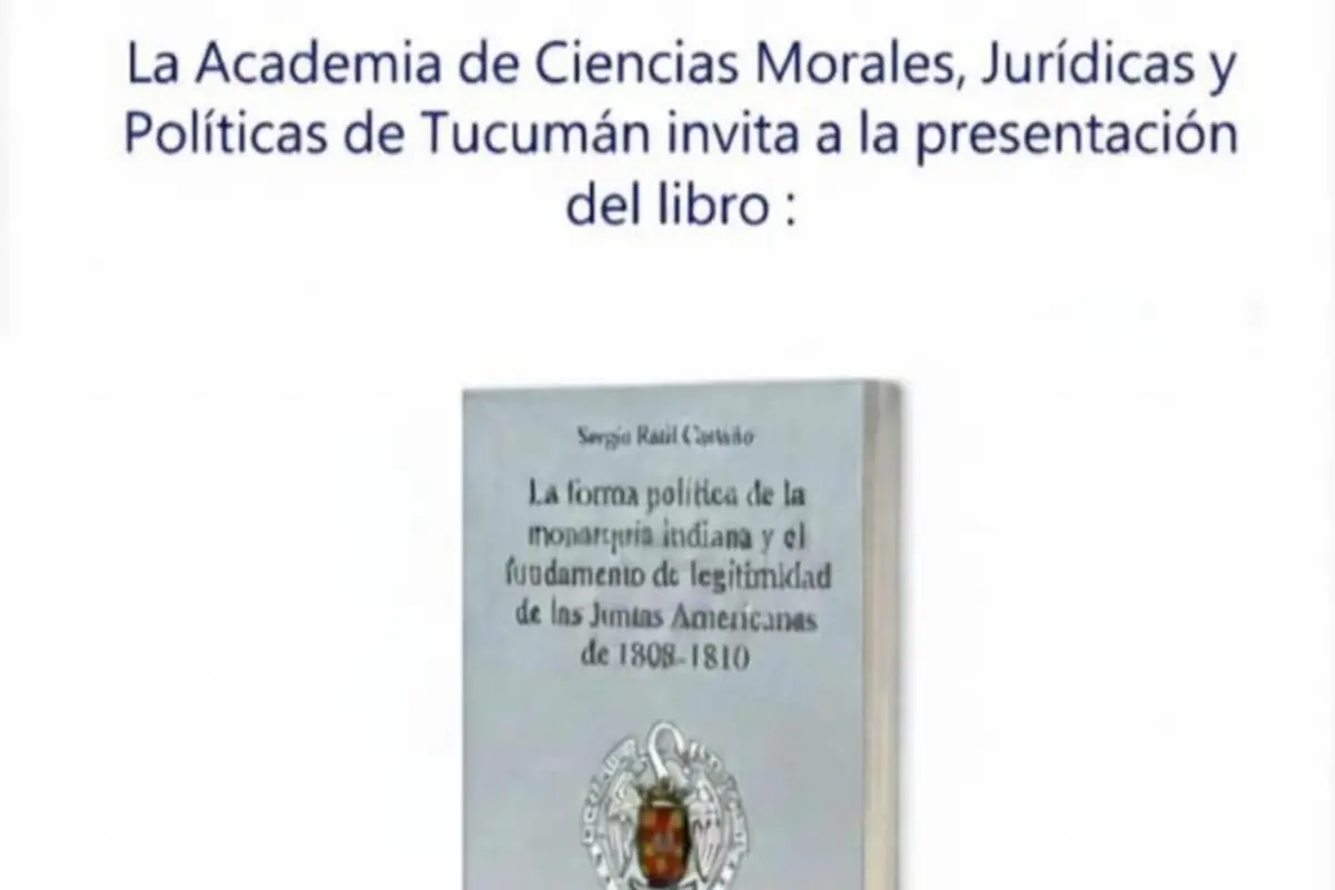 Sergio Raúl Castaño presenta su análisis de la Monarquía Indiana en Tucumán