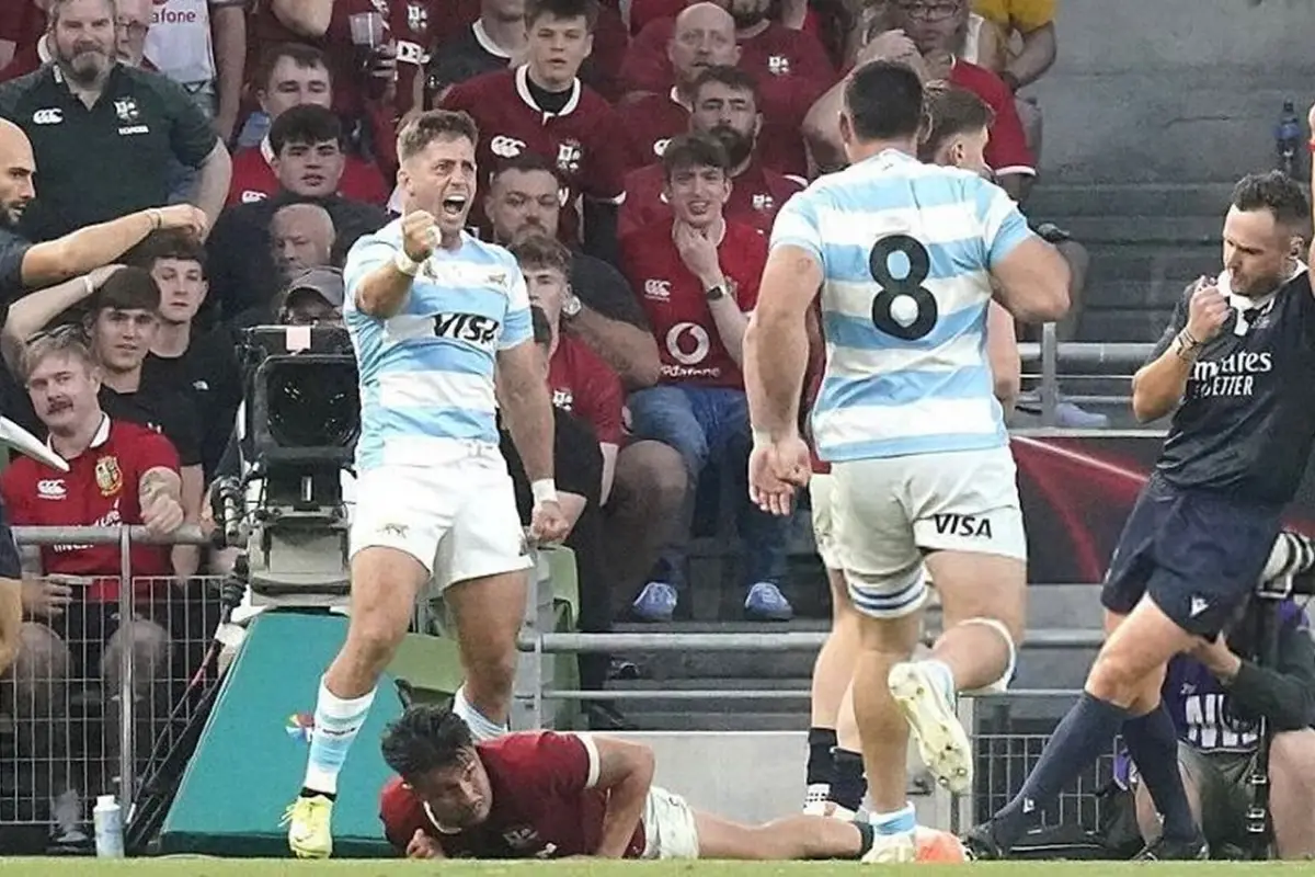 El try de Santiago Cordero fue nominado a mejor try del año.