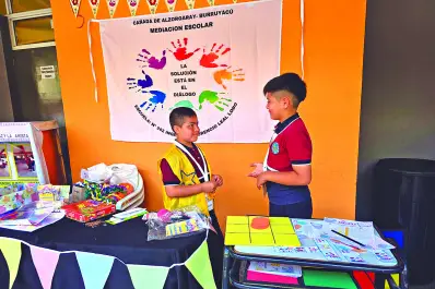 Alumnos mediadores harán flamear la bandera de la paz