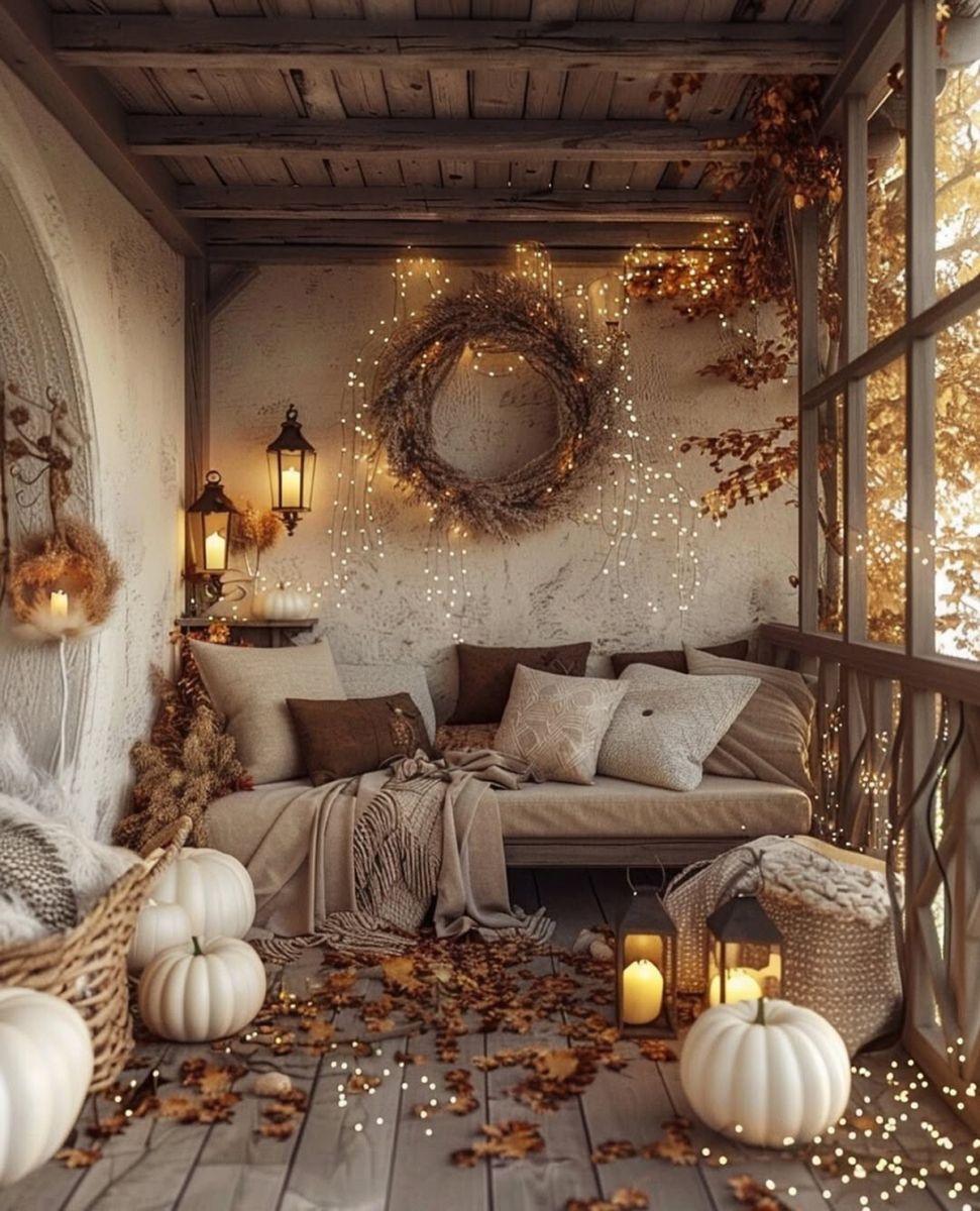 El objetivo de esta decoración es lograr un resultado armonioso y acogedor.