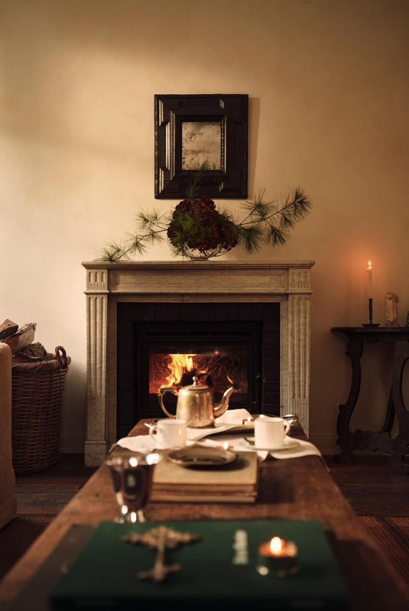 La paz y la serenidad son dos conceptos esenciales de este estilo navideño.