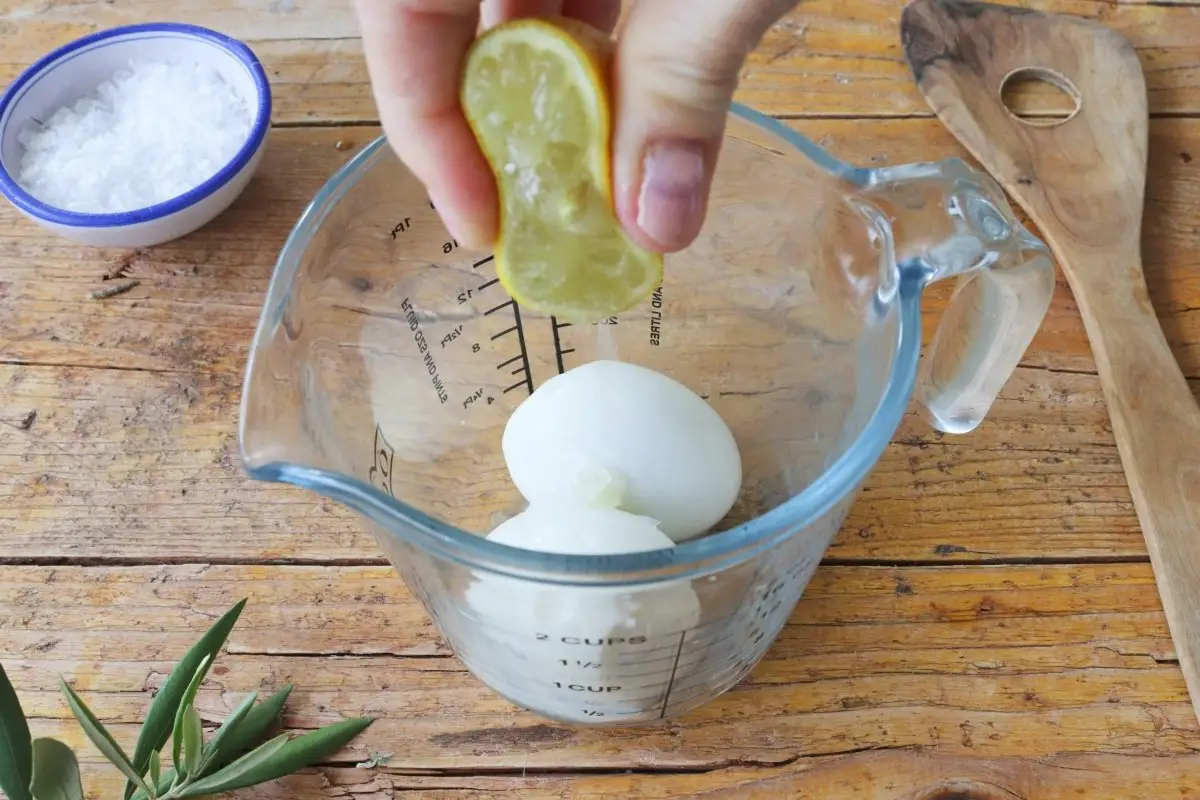 Cómo hacer la mayonesa viral sin aceite: la receta con huevo duro en solo dos pasos