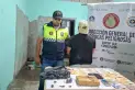 Concepción: secuestran un “ladrillo” de marihuana capaz de producir 12.000 bagullos