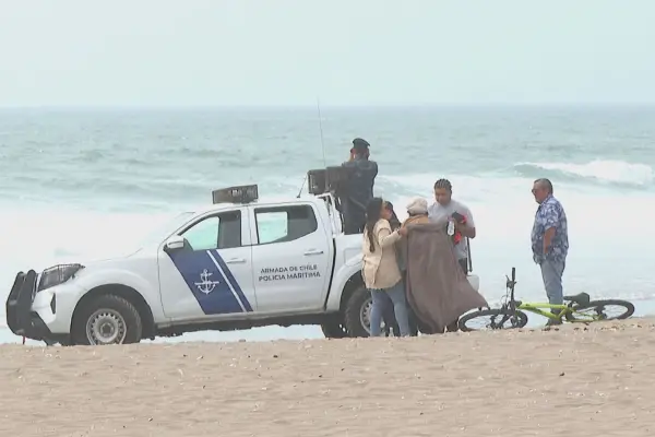 Intensa búsqueda en Chile: un joven argentino de 17 años desapareció en el mar durante un temporal