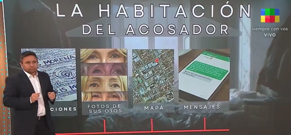 Allanaron la casa del acosador de Cris Morena y se dieron con un macabro hallazgo