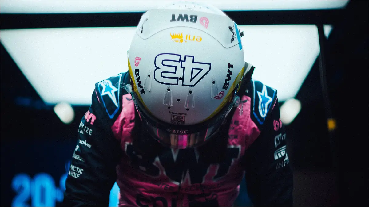  JORNADA EXIGENTE. Colapinto completó su trabajo en Las Vegas tras dos tandas complicadas.