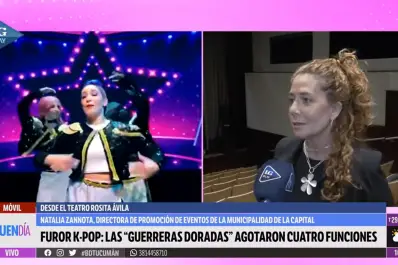 Furor K-pop en la capital: funciones agotadas para Las Guerreras Doradas en el Teatro Rosita Ávila