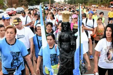 Indignación en Misiones: Vialidad Nacional cobró un canon a la Iglesia para permitirle realizar una peregrinación al santuario de Loreto