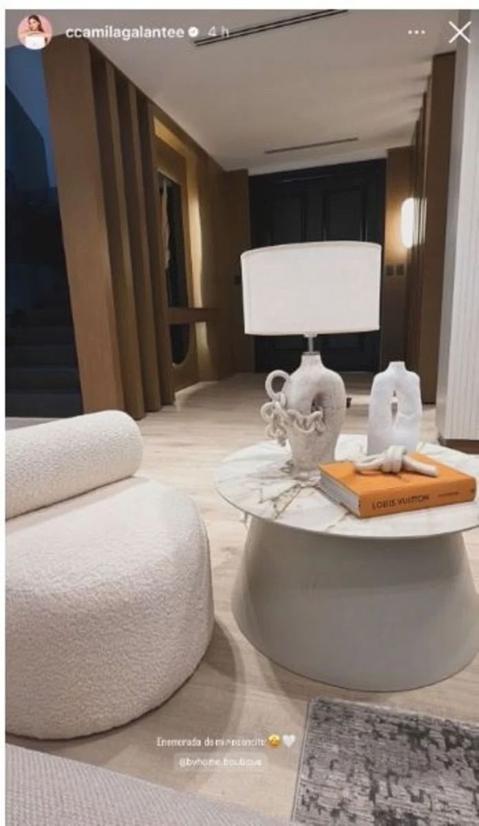 Camila Galante publicó una foto de la casa que comparte con Leandro Paredes y sus hijos