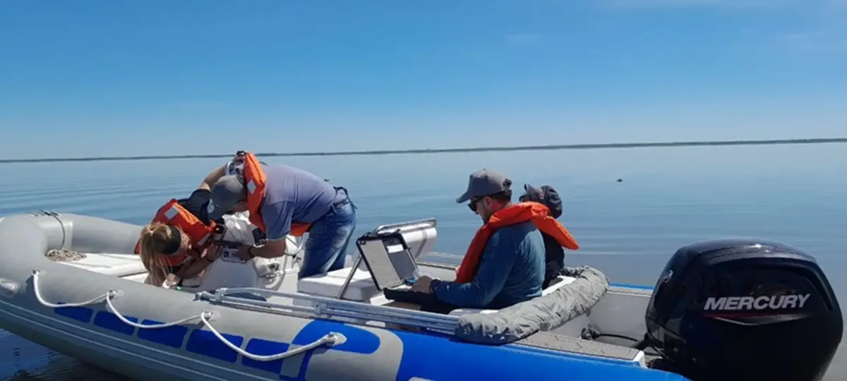 Control en el río. PRODUCCIÓN