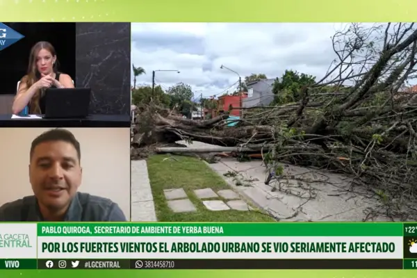 Tras la tormenta, algunas zonas de Yerba Buena siguen sin luz y el municipio trabaja a contrarreloj